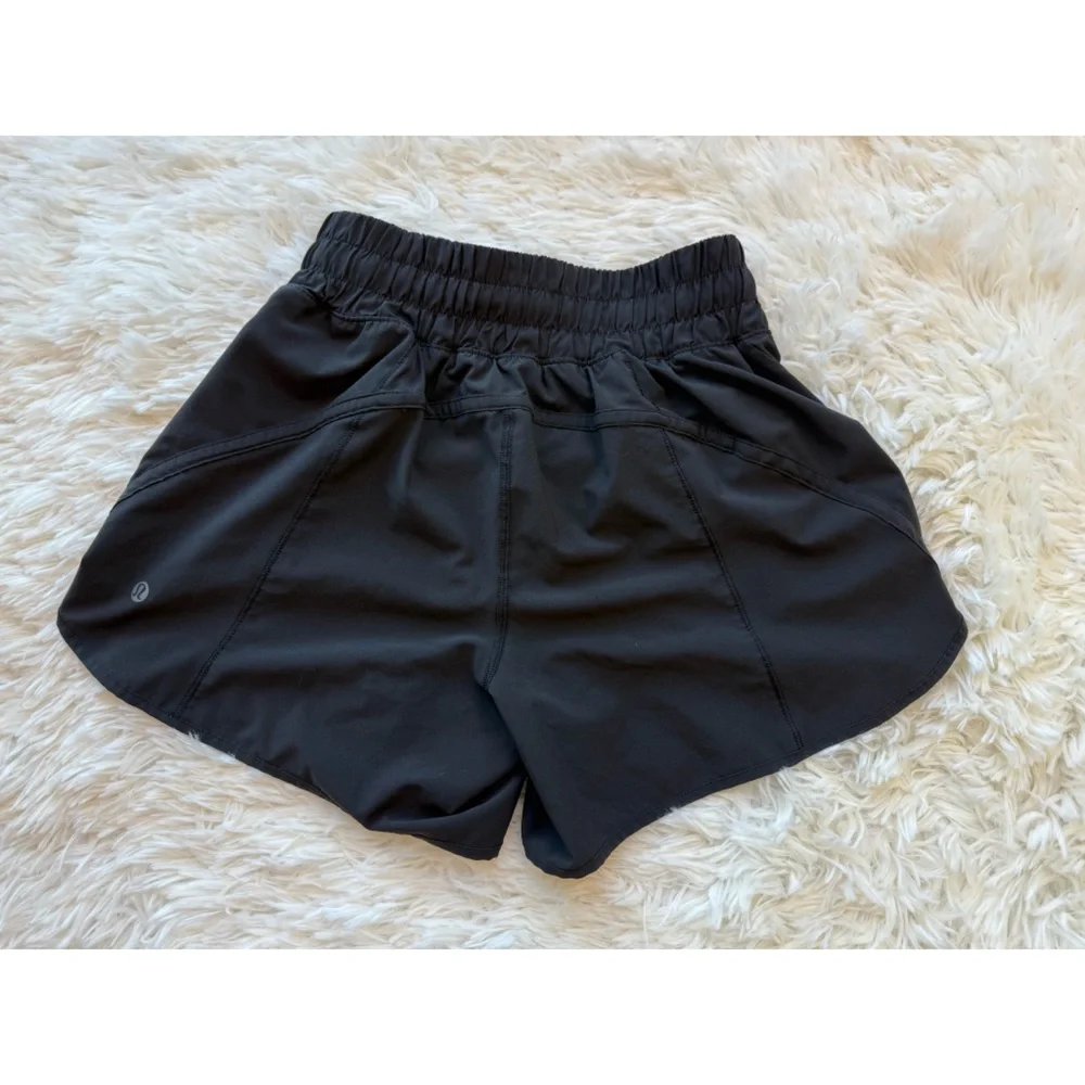 Lululemon | Track That Short | Black | Size 4 - Picture 2 of 7